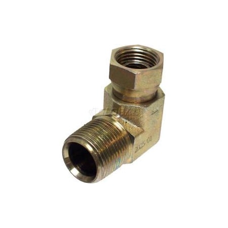 Apache Apache Hydraulic Adapter 39005250, 3/4" Male Pipe X 1/2" Female Pipe Swivel 39005250